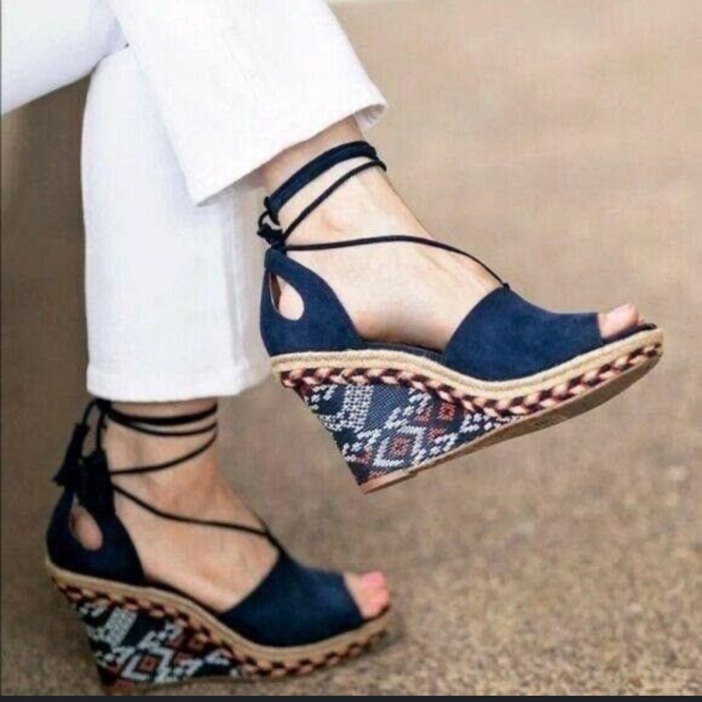Cabi Isla Wedge Sandals